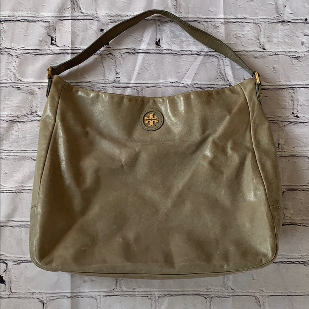 Tory Burch Dena Leather Hobo Bag